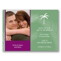 Tropical Photo Save the Date - Sangria
