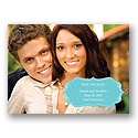 Fanciful Crest Save the Date - Pool