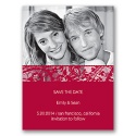 Lacy Photo Save the Date - Apple