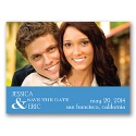 Ampersand Photo Save the Date - Cornflower