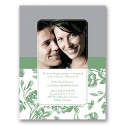 Vintage Floral Photo - Clover - Invitation