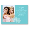 Floral Photo - Pool - Invitation