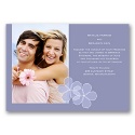 Floral Photo - Victorian Lilac - Invitation