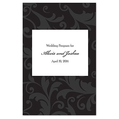 Treasured Jewels Pattern - Black - Program
