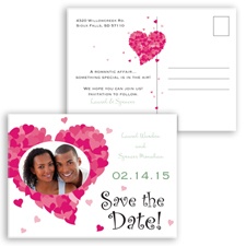 Sweetheart Photo - Clover - Save the Date Postcard