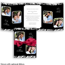 Fabulous Photo - Black - Invitation