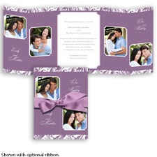 Fabulous Photo - Wisteria - Invitation
