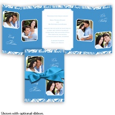 Fabulous Photo - Cornflower - Invitation