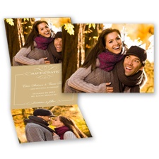 Glorious Photo - Golden - Save the Date