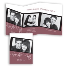 Triple Photo - Rosewood - Save the Date