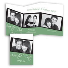 Triple Photo - Clover - Save the Date