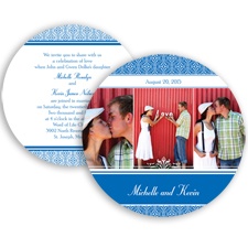 Metro Photo - Cornflower - Invitation