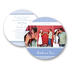 Metro Photo - Bluebird - Invitation