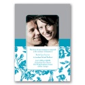 Vintage Floral Photo - Malibu - Invitation
