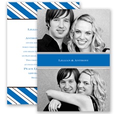 Formal Stripes - Horizon - Invitation