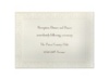Filigree - Reception Card