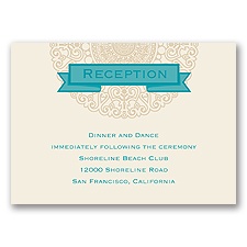 Shangri Love - Reception Card