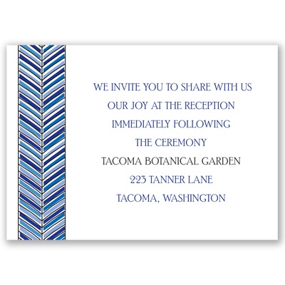 Wonderful Weave - Horizon - Reception Card