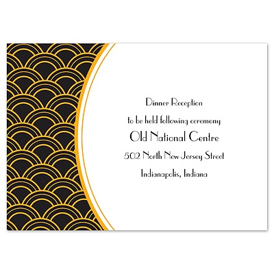 Josephine - Reception Card