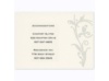 Gorgeous Golden Pocket - Reception Card