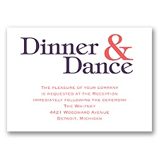 Color Me Happy - Reception Card
