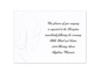Lavish Lily - Reception Card