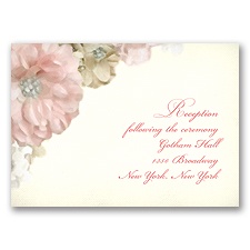 Perfect Petals - Reception Card