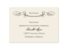 Luxe Pocket - Reception Card