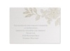 Lacy Elegance - Reception Card
