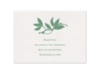 Romantic Foliage - Reception Card