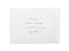 Ornate - White - Reception Card