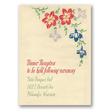Pretty Prairie - Reception Card