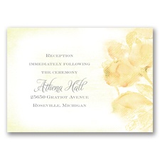 I Dream of Peonies - Buttercream - Reception Card