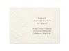 Translucent Texture - Reception Card