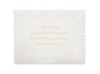 With a Flourish - Reception Card