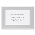 Pretty Pearl Border - Reception Card