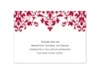 Romance - Apple Reception Card