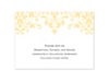 Romance - Canary Reception Card