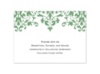 Romance - Clover Reception Card