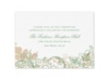 Flourish with Golden Shadow - Clover - Reception Card