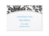 High Style - Reception Card