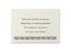 Signature - Reception Card