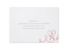Heart to Heart - Reception Card