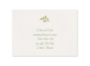 Natural Elegance - Reception Card