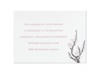 Branching - Reception Card