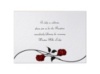 Roses are Red - Reception Card