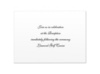 Emblem - Reception Card