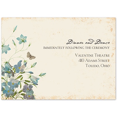 Natural Glade - Reception Card
