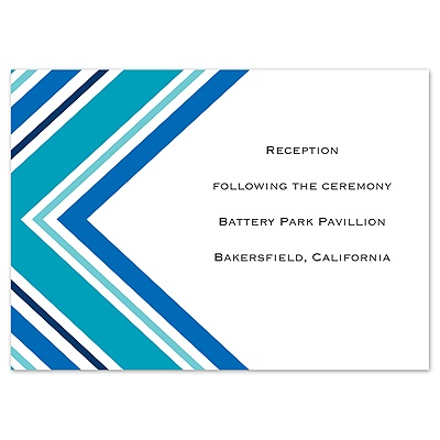 Metro Style - Malibu - Reception Card