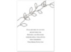Love Birds - Chocolate - Reception Card